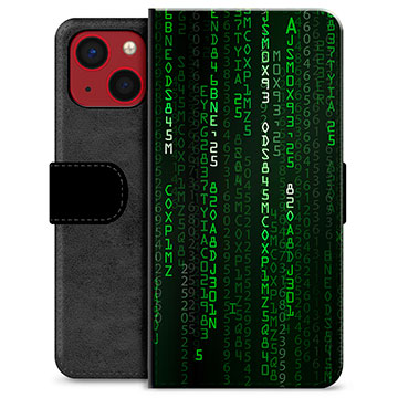 iPhone 13 Mini Premium Portemonnee Hoesje - Versleuteld