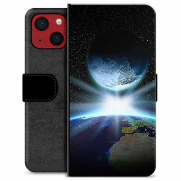 iPhone 13 Mini Premium Portemonnee Hoesje - Space