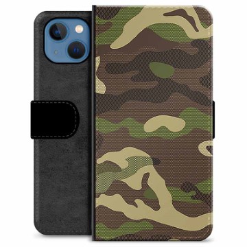 iPhone 13 Premium Portemonnee Hoesje - Camouflage
