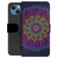 iPhone 13 Premium Portemonnee Hoesje - Kleurrijke Mandala