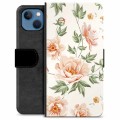 iPhone 13 Premium Portemonnee Hoesje - Bloemen