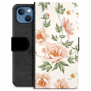 iPhone 13 Premium Portemonnee Hoesje - Bloemen