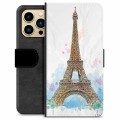 iPhone 13 Pro Max Premium Portemonnee Hoesje - Parijs