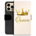 iPhone 13 Pro Max Premium Portemonnee Hoesje - Queen