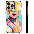 iPhone 13 Pro Max Beschermende Cover - Abstract Portret