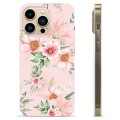 iPhone 13 Pro Max TPU-hoesje - Aquarel Bloemen