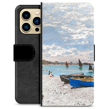 iPhone 13 Pro Max Premium Portemonnee Hoesje - Sainte-Adresse