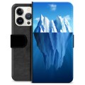 iPhone 13 Pro Premium Portemonnee Hoesje - Iceberg