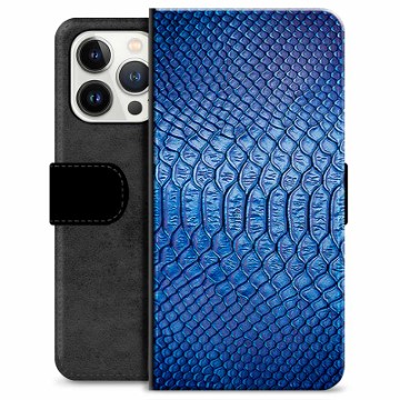 iPhone 13 Pro Premium Portemonnee Hoesje - Leder