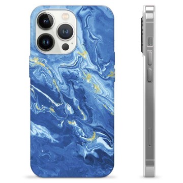 iPhone 13 Pro TPU-hoesje - Kleurrijk Marmer