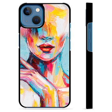 iPhone 13 Beschermende Cover - Abstract Portret