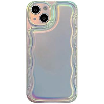 iPhone 13 Stralend Golvend Laser Aurora Hoesje