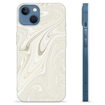 iPhone 13 TPU-hoesje - Parel Marmer