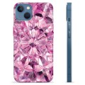 iPhone 13 TPU-hoesje - Roze Kristal