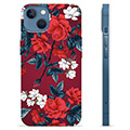 iPhone 13 TPU-hoesje - Vintage bloemen