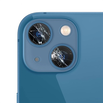iPhone 13 mini Camera Lens Glass Reparatie - Blauw