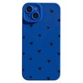 iPhone 14 Plus Hartpatroon Slim TPU Hoesje - Blauw / Zwart