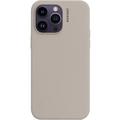 iPhone 14 Pro Nudient Base Silicone Hoesje - Beige