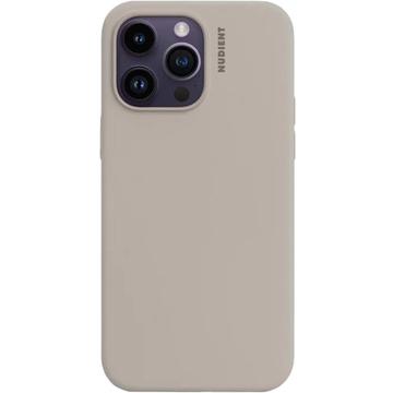 iPhone 14 Pro Nudient Base Silicone Hoesje - Beige