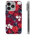 iPhone 14 Pro TPU-hoesje - Vintage Bloemen