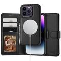 iPhone 14 Pro Tech-Protect 2-in-1 Portemonnee Hoesje - Magsafe Compatibel - Zwart