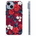 iPhone 14 TPU-hoesje - Vintage Bloemen