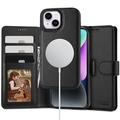 iPhone 14 Tech-Protect 2-in-1 Portemonnee Hoesje - Magsafe Compatibel - Zwart