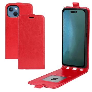 iPhone 14 Verticale Flip Hoesje met Kaarthouder