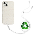 String Series iPhone 14 Biologisch Afbreekbaar Hoesje met Band