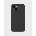 iPhone 15 Holdit Silicone Case - Zwart