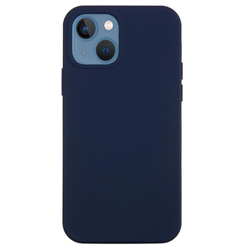 iPhone 15 Liquid Silicone Hoesje - Donkerblauw