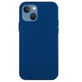 iPhone 15 Plus Liquid Silicone Hoesje - Blauw