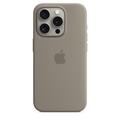 iPhone 15 Pro Apple Siliconen Hoesje met MagSafe MT1E3ZM/A - Klei