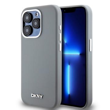 iPhone 15 Pro DKNY Liquid Silicone Metal Logo Case - Magsafe Compatibel