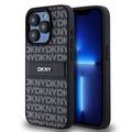iPhone 15 Pro DKNY Repeat Pattern Tonal Stripe hoesje