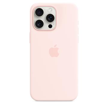 iPhone 15 Pro Max Apple Siliconen Hoesje met MagSafe MT1U3ZM/A - Lichtroze