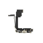 iPhone 15 Pro Max Oplaadconnector Flexkabel - Titaniumblauw