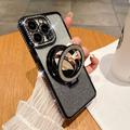 iPhone 15 Pro Max Glam Magnetisch Hybride Hoesje met Spiegel
