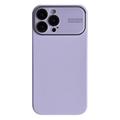 iPhone 15 Pro Max Liquid Silicone Case met Lensglas bescherming