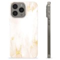 iPhone 15 Pro Max TPU-hoesje - Gouden Parel Marmer