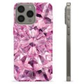iPhone 15 Pro Max TPU-hoesje - Roze Kristal