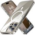 iPhone 15 Pro Max Torras X-Shock MagSafe TPU hoesje - Doorzichtig