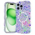 iPhone 15 Pro Max Wave-Edge Laser Glitter MagSafe hoesje - Ster