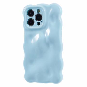 iPhone 15 Pro Max Golvende rand Candy Bubbles TPU hoesje