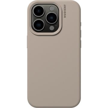 iPhone 15 Pro Nudient Base Silicone Hoesje - Beige