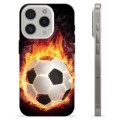 iPhone 15 Pro TPU-hoesje - Voetbal Vlam