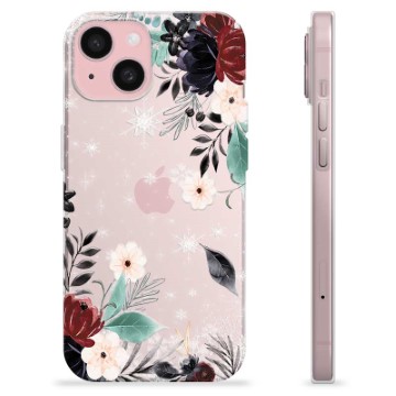 iPhone 15 TPU-hoesje - Herfstbloemen