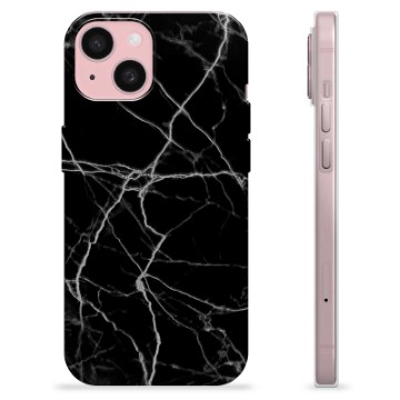 iPhone 15 TPU-hoesje - Zwarte Bliksem