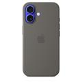 iPhone 16 Apple Siliconen Hoesje met MagSafe MYY33ZM/A - Steengrijs