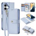 iPhone 16 Dux Ducis Lawa Leren Portemonnee Hoesje met magneet